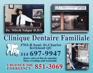 Clinique Dentaire Familiale - Dr Nilesh Salgar