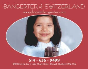Bangerter of Switzerland Chocolatier Inc