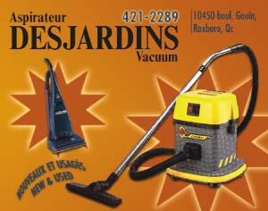 Aspirateur Desjardins