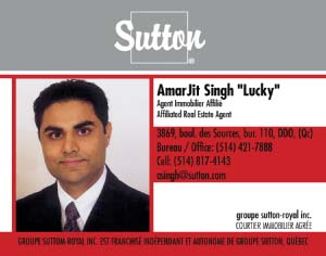 Groupe Sutton - Amarjit Singh