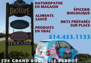 Biotope Épicerie Aliments Sante