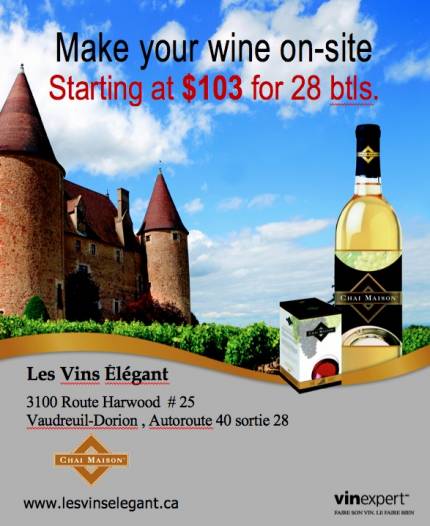 Les Vins Élégant – wine making